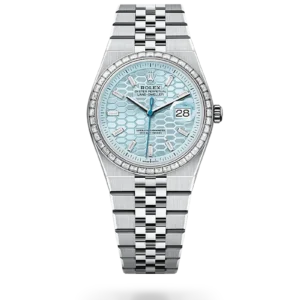 Land-Dweller Oyster, 40 mm, platinum and diamonds 127386TBR