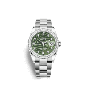 Rolex Datejust 126284RBR 36mm Olive green