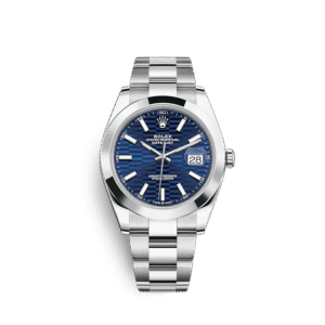 Rolex Datejust 126300 41mm Bright blue (Oyster)