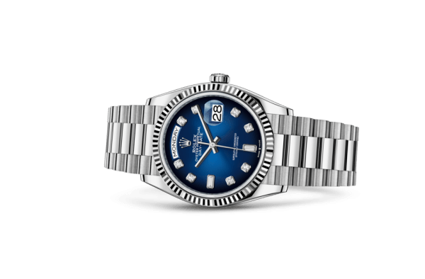 Rolex Day-Date 36 Oyster 36 mm white gold 128239 - Image 2