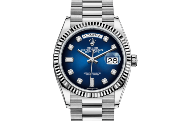 Rolex Day-Date 36 Oyster 36 mm white gold 128239