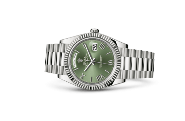 Rolex Day-Date 40 Oyster 40 mm white gold 228239 - Image 2