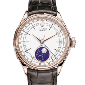 Rolex Cellini Moonphase 39 mm 18 kt Everose gold polished finish 50535